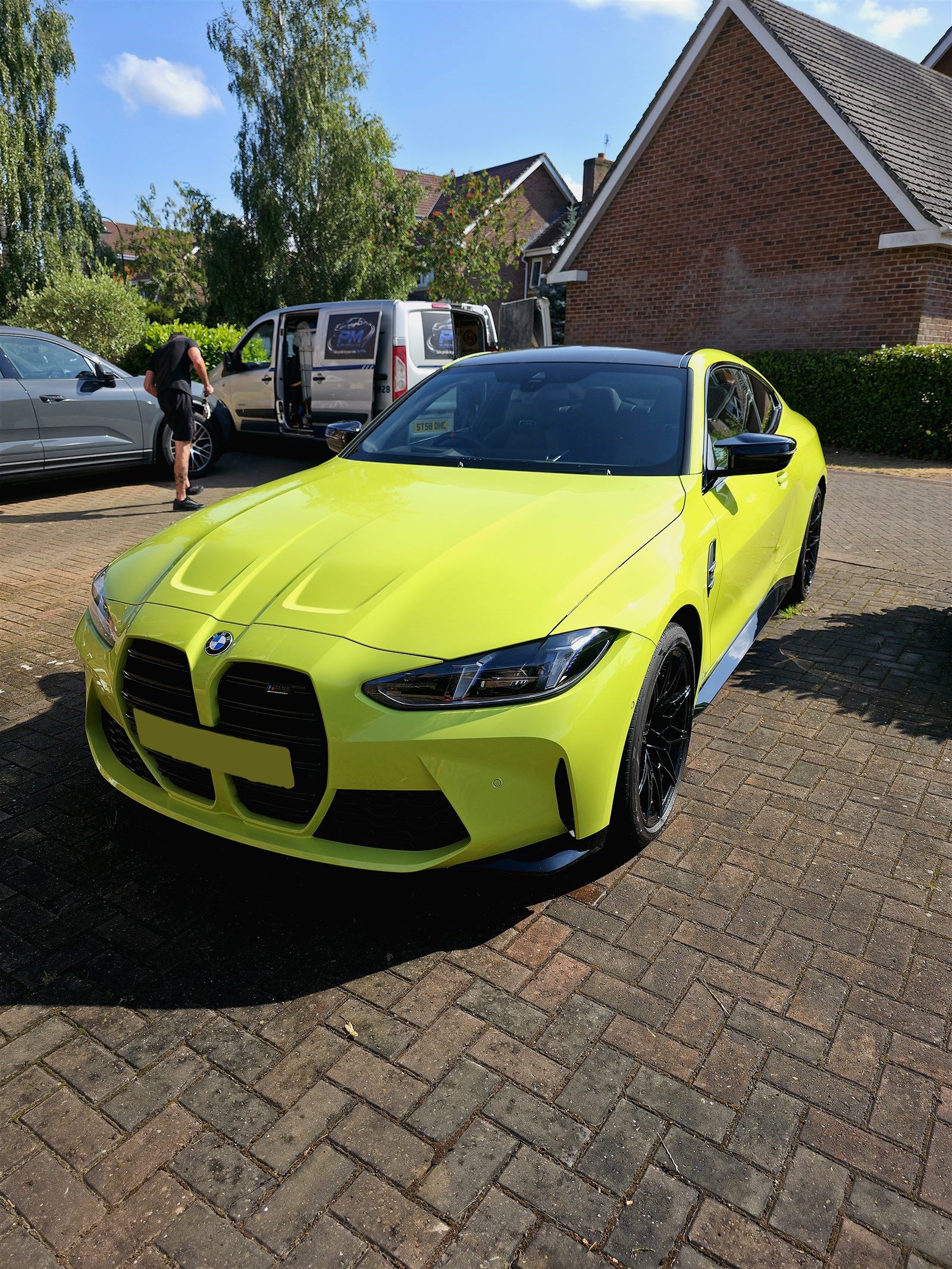 BMW M4 front quarter — 1–2 Year Ceramic Coating